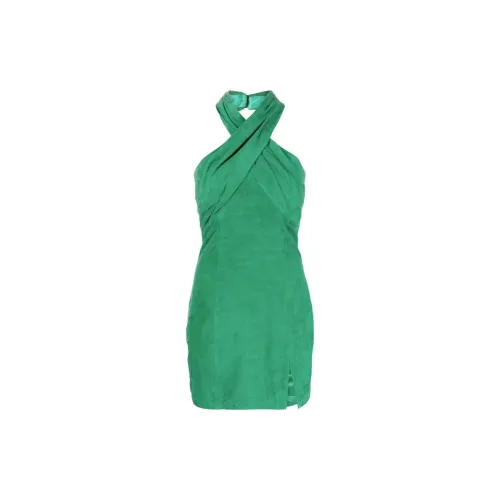 GIUSEPPE DI MORABITO Sleeveless Dresses Women's Emerald Green