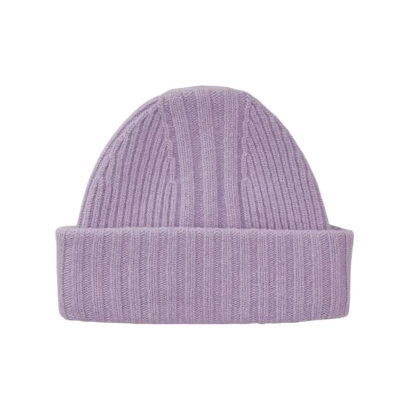 Y-3 Logo-patch Ribbed-knit Beanie-1