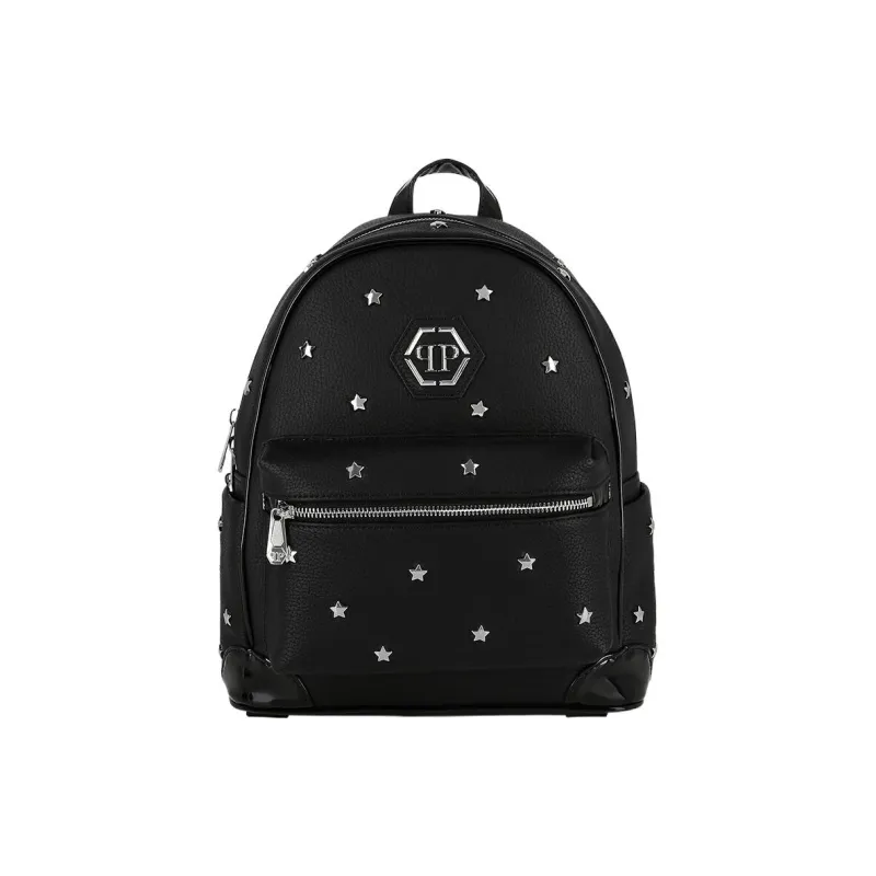 PHILIPP PLEIN Polyester Backpack Unisex Black-0