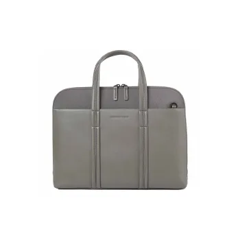 SAMSONITE Polyurethane Briefcase, Computer Bag, Shoulder Bag, Crossbody Bag, Handbag Unisex Dark Gray