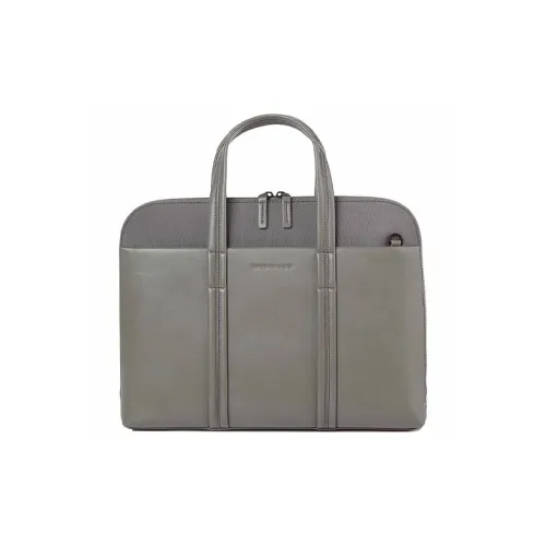 SAMSONITE Polyurethane Briefcase, Computer Bag, Shoulder Bag, Crossbody Bag, Handbag Unisex Dark Gray