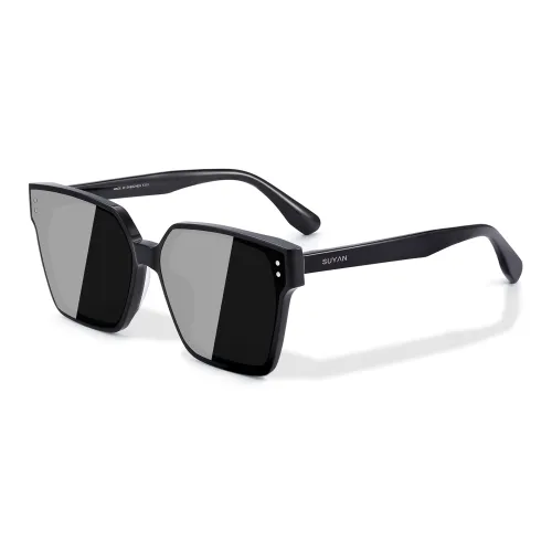 SUYAN Plate Frame Irregular Shape Sunglasses Unisex
