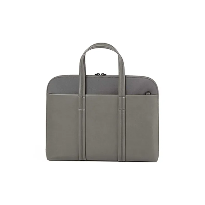 SAMSONITE Polyurethane Briefcase, Computer Bag, Shoulder Bag, Crossbody Bag, Handbag Unisex Dark Gray-3
