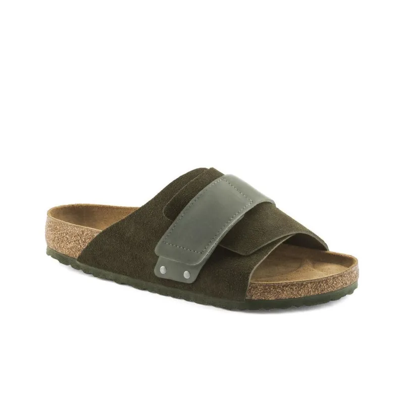 Birkenstock Kyoto Suede Slides-1