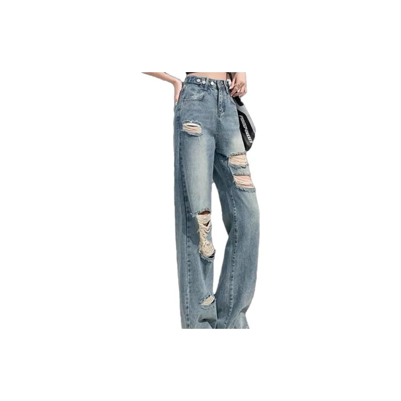 YuChaJia Jeans Women's-1