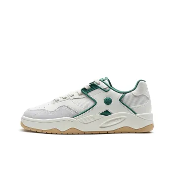 XTEP Wear Resistant Low Top Skateboard Shoes Men's Deep Emerald Green