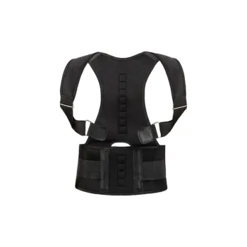 JUNGLELEOPARD CLB Back Support Braces Breathable Protective Rehabilitation Black Unisex