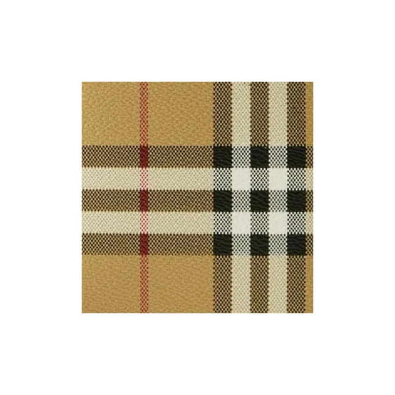 Burberry Polyurethane Wallet Regular Men's Light Brown-4