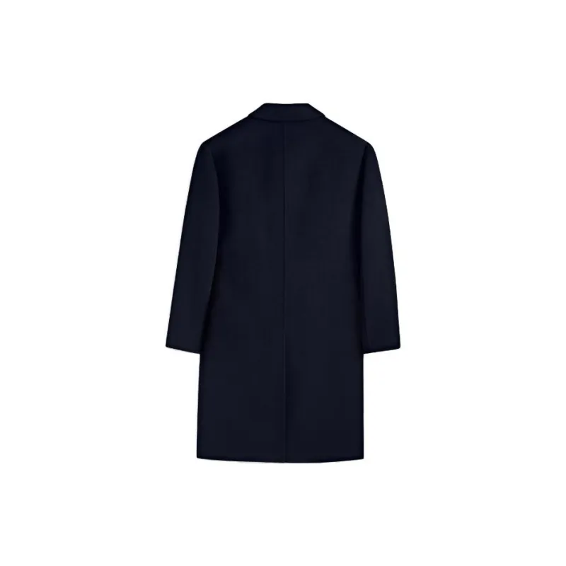 Massimo Dutti Coats Men Navy Blue-1