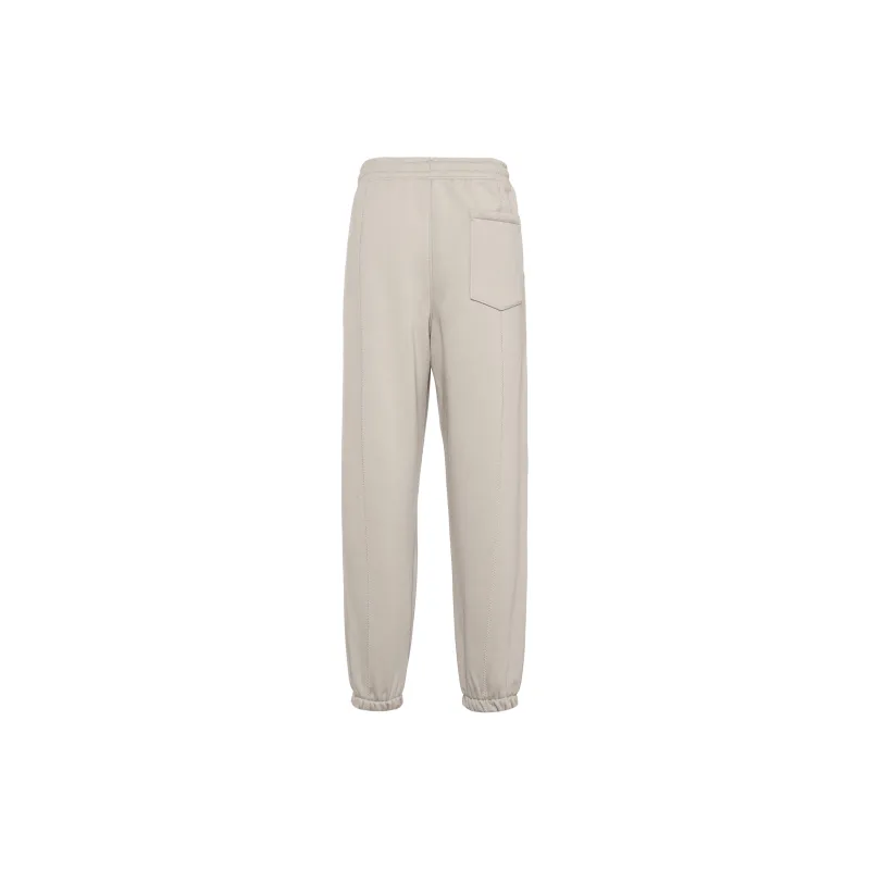 New Balance Knitted Sweatpants Men Ecru-1