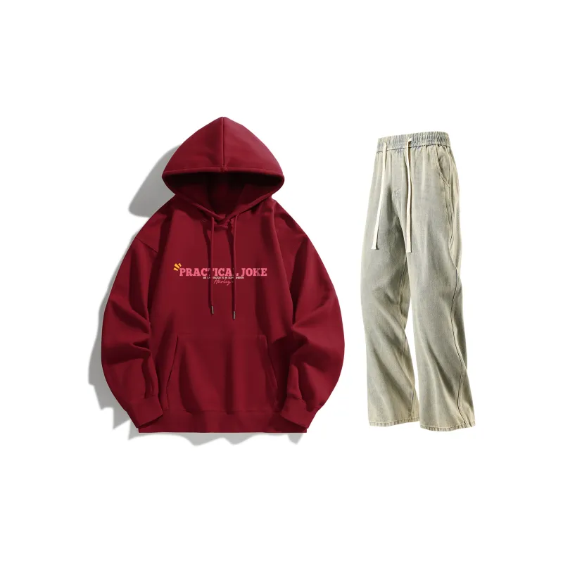 Hurley Sweatshirt Sets Unisex-45