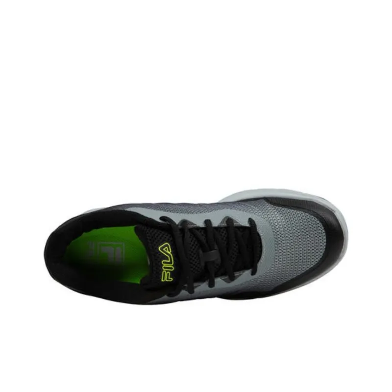 FILA Acumen Viz 2 Cushioned Slip Resistant Low Top Running Shoes Men's Gray-3