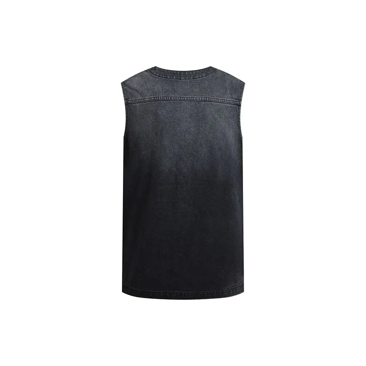 LIUREGALI Vests Men Black-1