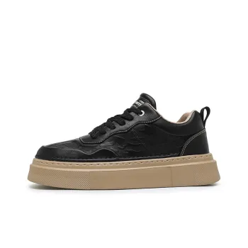 GERTOP Anti-Slip And Wear-Resistant Lightweight Breathable Height Increasing Platform Stylish Skateboarding Shoes Men's
