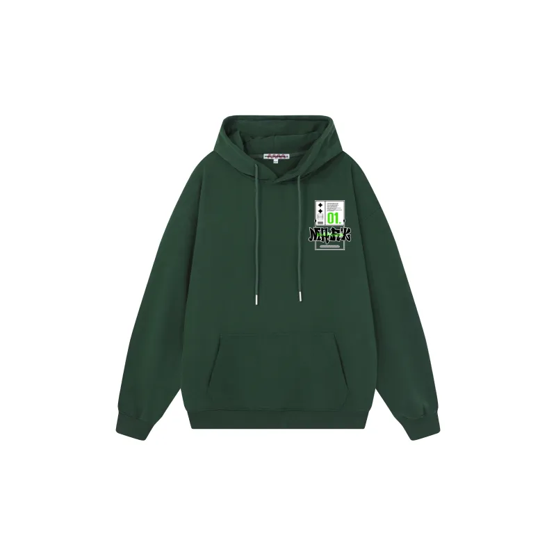 FAIRWHALE Pullover Drop Shoulder Hoodie Unisex-30