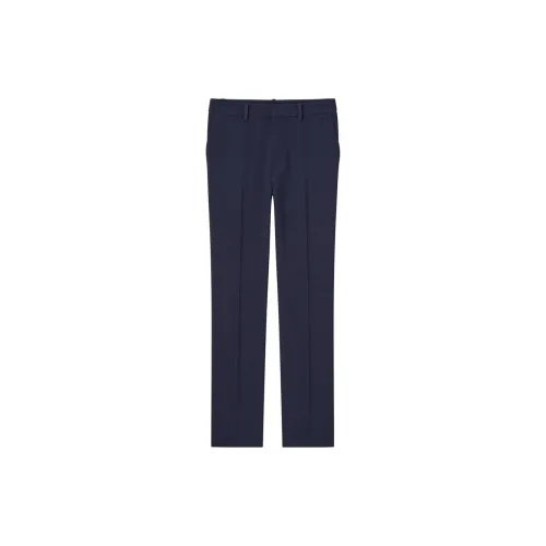 UNIQLO Suit Trousers Women's Navy Blue