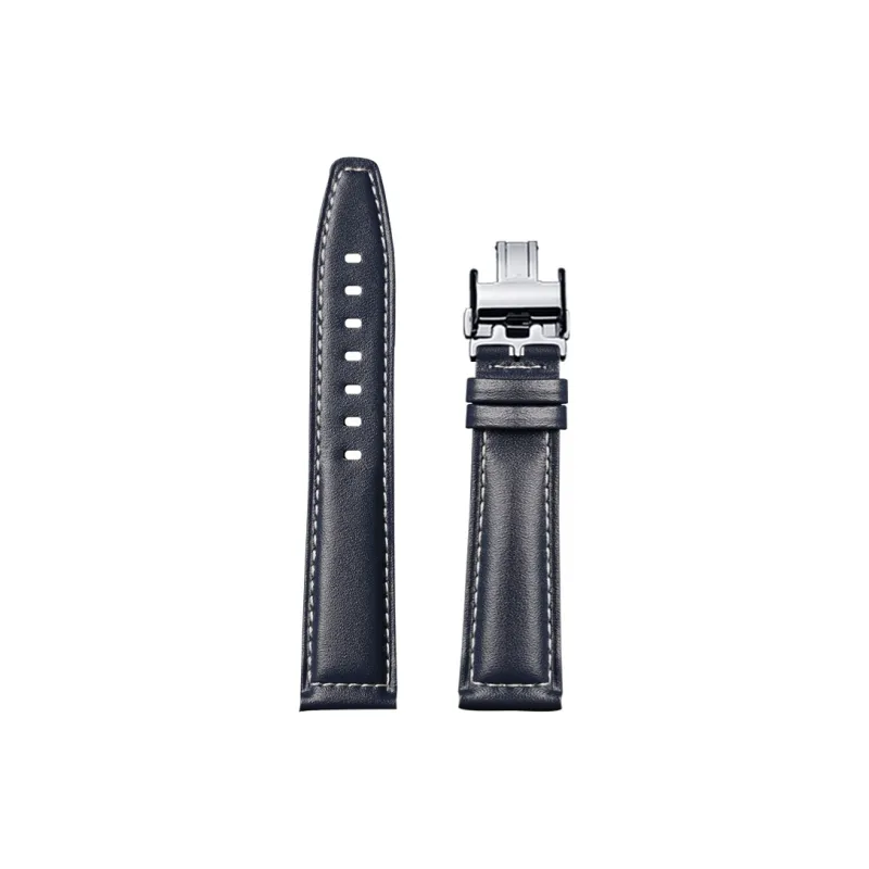 SHIRUI Accessories Longines Compatibility Watch Band 20mm Genuine Leather Material-16