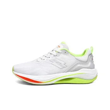 LOTTO Running Shoes Men Low Top Black/White/Neon Green/Orange Red/Red