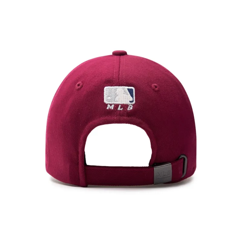 MLB Cotton Baseball Caps Kids' Burgundy-2
