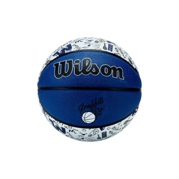 Wilson Rubber Basketball Dark Blue Size 7 Training Competition Unisex