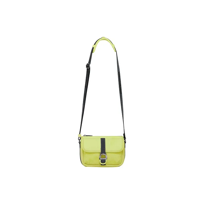 DIOR Nylon Shoulder Bag, Crossbody Bag Mini Unisex Yellow-1