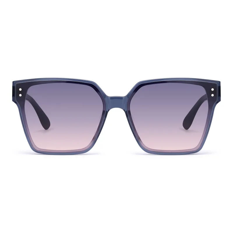 SUYAN Plate Frame Irregular Shape Sunglasses Unisex-7
