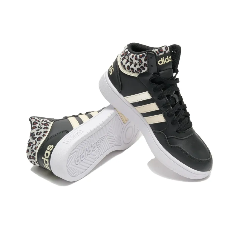 Adidas Hoops 3.0 Mid 'Black Cheetah' Women's-4