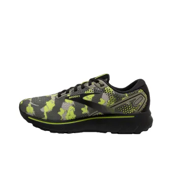 Brooks Ghost 14 'Camo - Lime Punch Black'