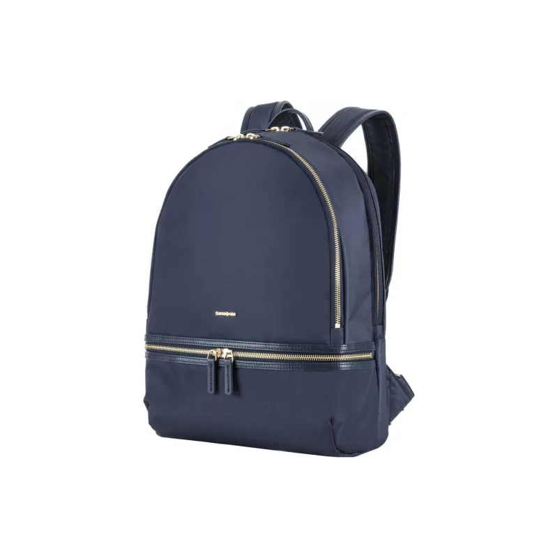 SAMSONITE Nylon Spell PU Laptop Backpack Unisex Dark Navy-1