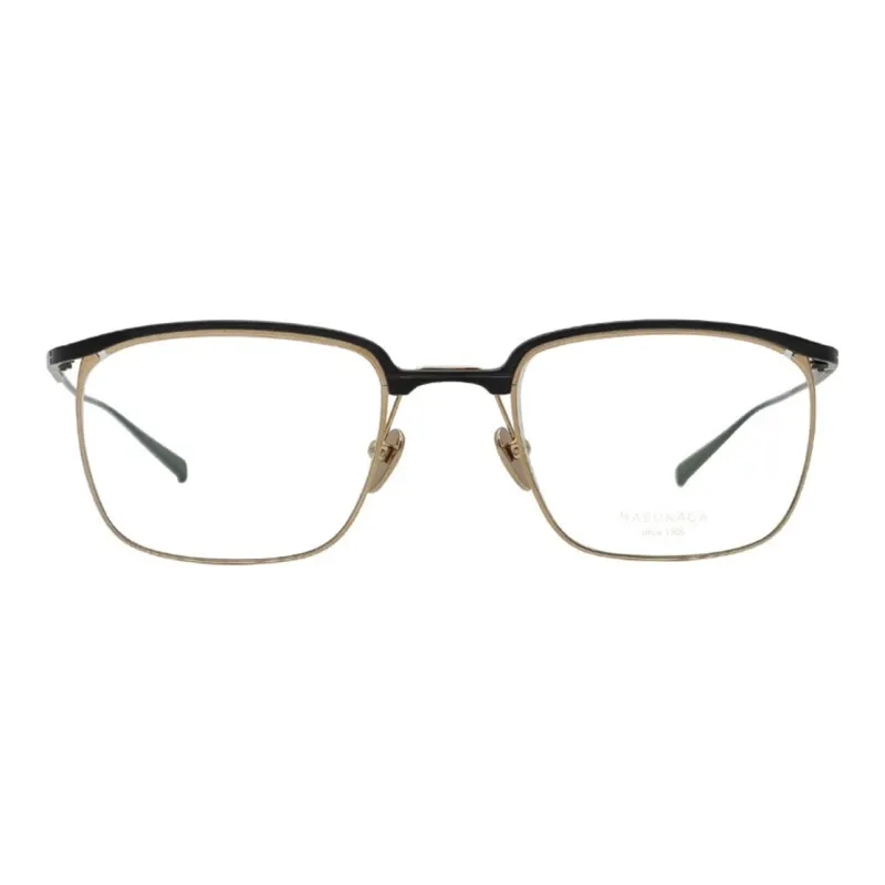 MASUNAGA Titanium Rectangular Eyeglass Frames Unisex Multicolor-6
