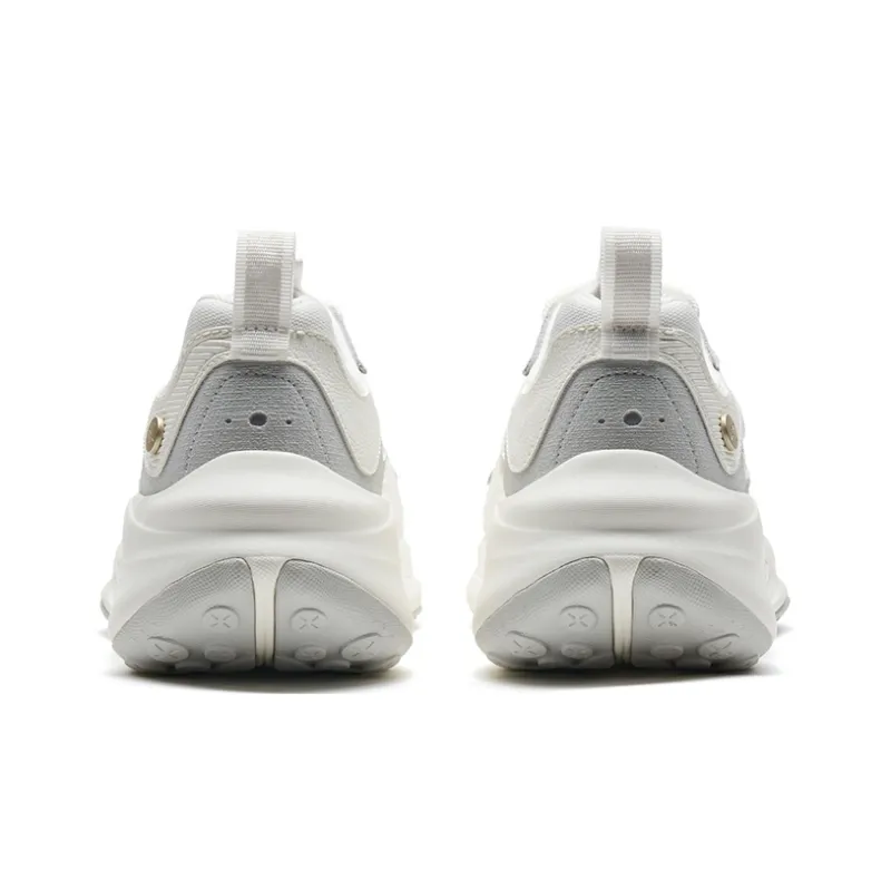 XTEP Low-Top Casual Shoes Men's Sail White/Moonstone Gray-4