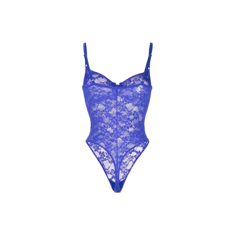 FLEUR DU MAL Bodysuits Women's Blue-1