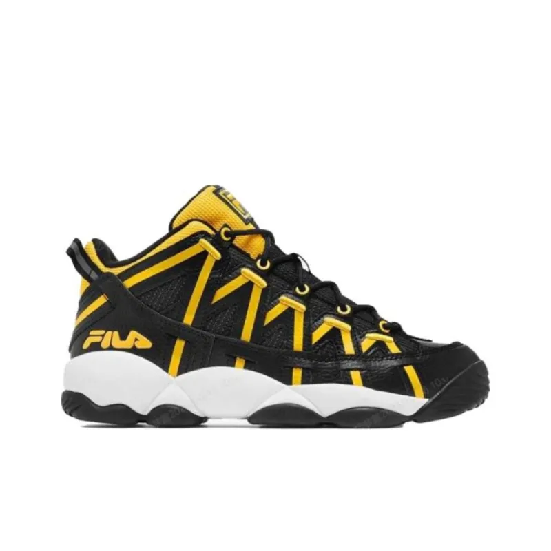 FILA Stackhouse Spaghetti "Black/Yellow" Sneakers-1