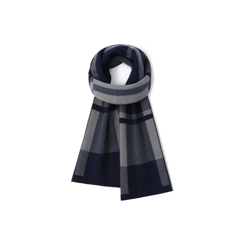 FREE RABBITⅡ Plush Yarn Scarf Men's-2