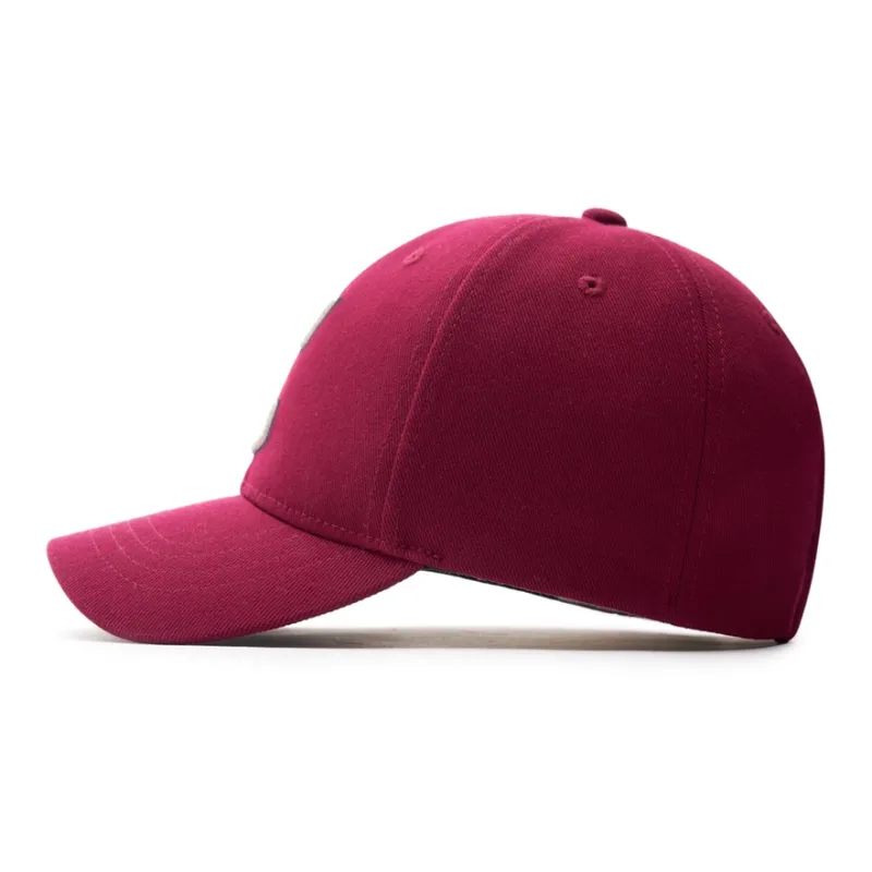 MLB Cotton Baseball Caps Kids' Burgundy-4