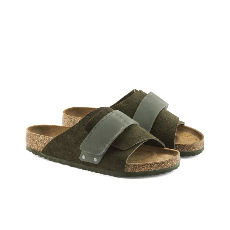 Birkenstock Kyoto Suede Slides-2