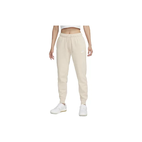 Nike Knitted Sweatpants Women's Beige