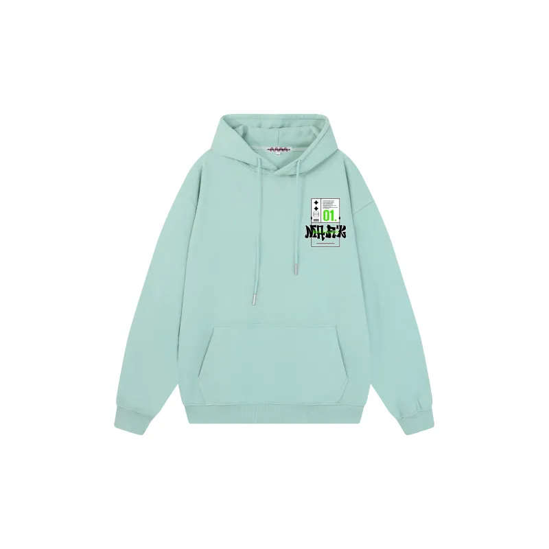 FAIRWHALE Pullover Drop Shoulder Hoodie Unisex-27