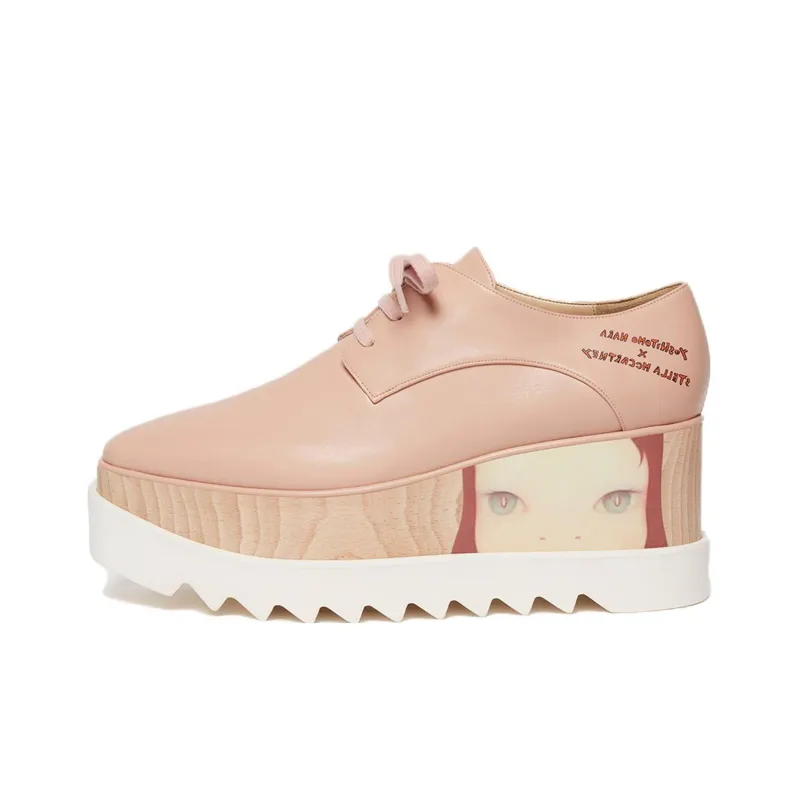 Yoshitomo Nara x Stella McCartney Low-Top Casual Shoes Women's Rose Pink-0
