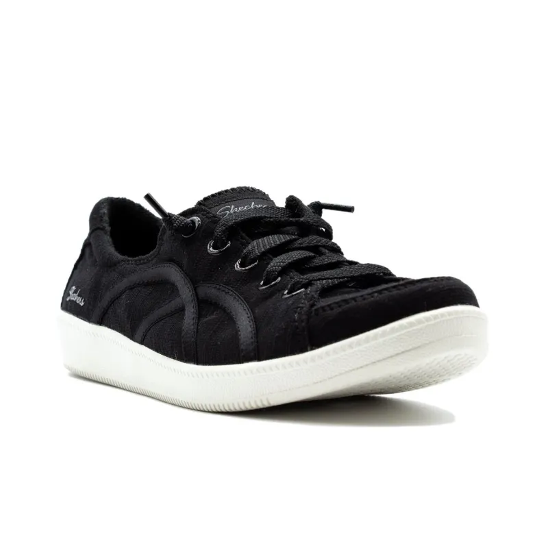 Skechers Madison Ave-Take A Walk Cushioning Wear-Resistant Low-Top Skateboard Shoes Women's Black White-2