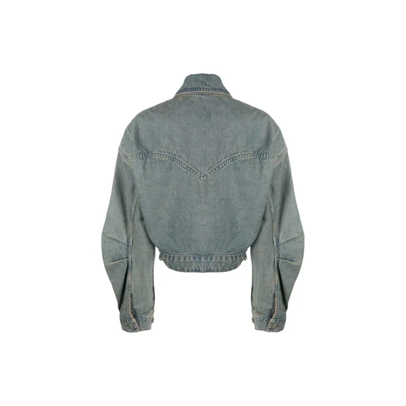BIMBA Y LOLA Denim Jacket Women's Blue-1