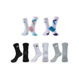 (5 Pack Combo) Black+White+Grey+Lake Blue+White/Blue