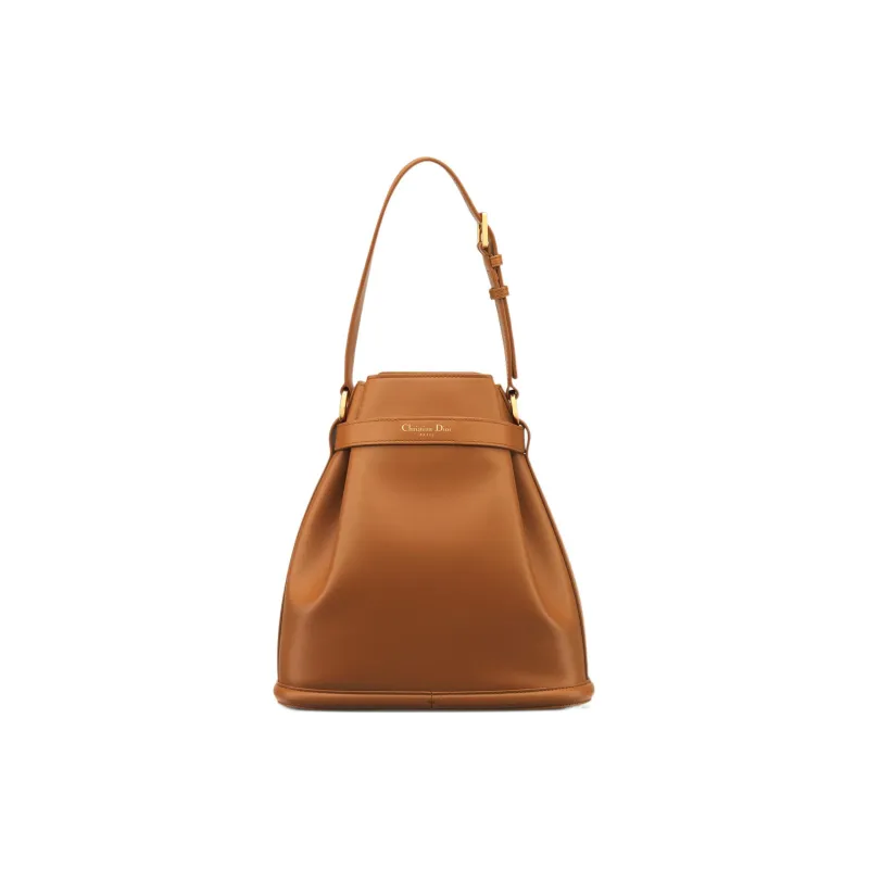 DIOR C'est Dior Cow Leather Bucket Bag, Handbag, Shoulder Bag Women's-3