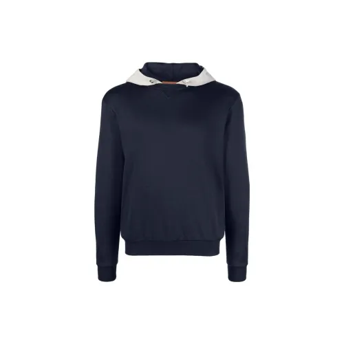 Eleventy Sweatshirts Men Navy