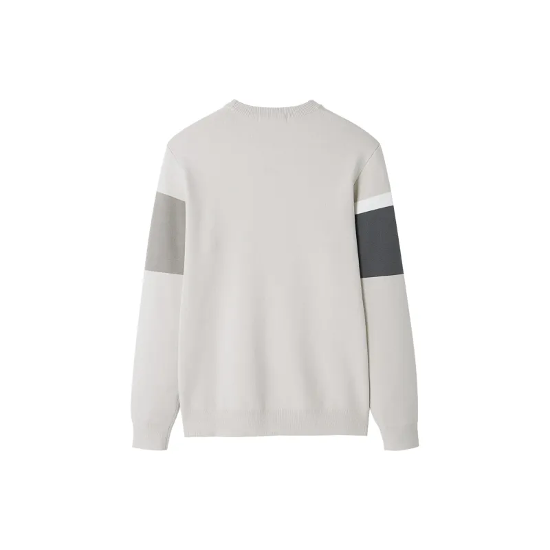 HLA Knitwear Men Oat Stripes E8-1