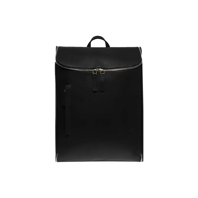 BONASTRE Cow Leather Backpack Unisex Black-0