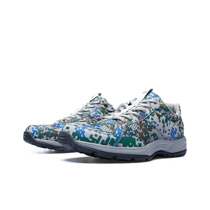 HEALTH Camouflage Low Top Training Shoes Unisex Digital Camouflage Summer Model-2