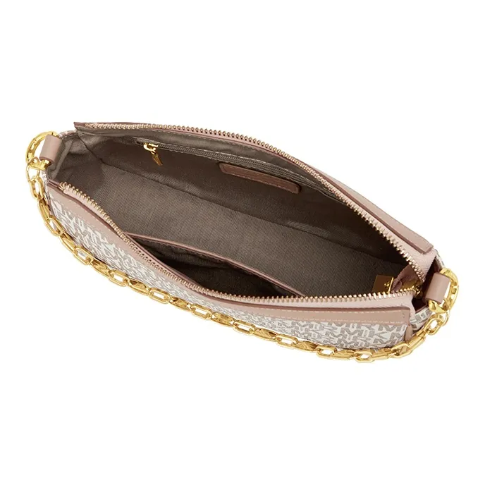 MAKEUP KITTEN PVC Handbag Women's Ecru-6