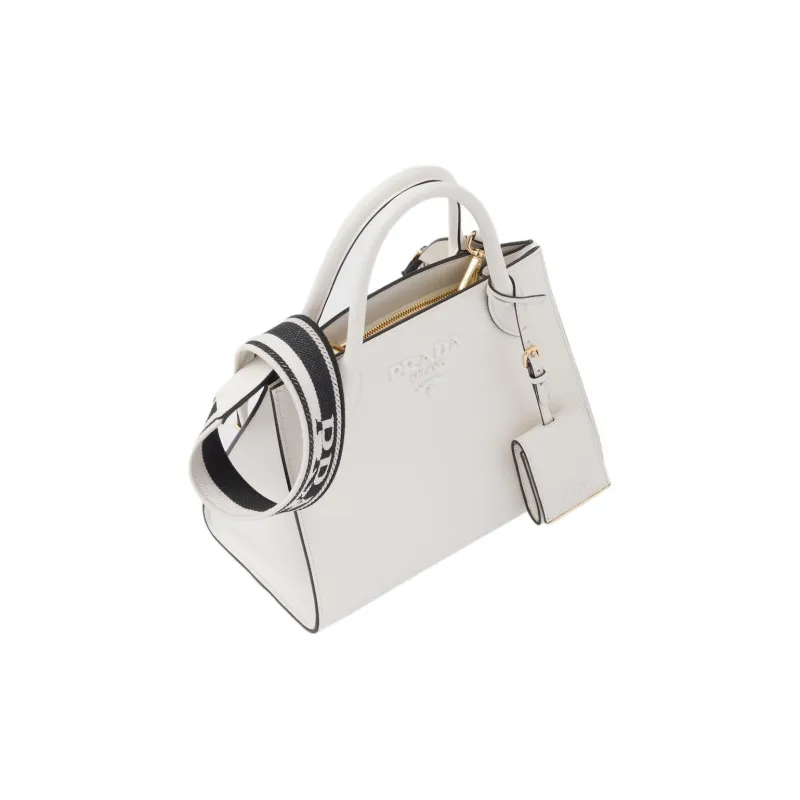 PRADA Monochrome Handbags-1