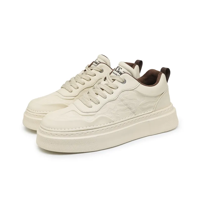 GERTOP Anti-Slip And Wear-Resistant Lightweight Breathable Height Increasing Platform Stylish Skateboarding Shoes Men's-14